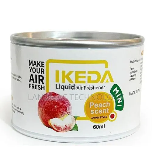 Ikeda Mini Liquid Air Freshener - Peach Scent (120ml) · Photo 1
