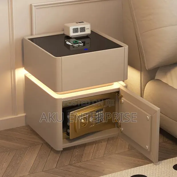 Smart Bedside Table, Built-in Safe Smart • Secure • Modern • Luxury · Photo 1