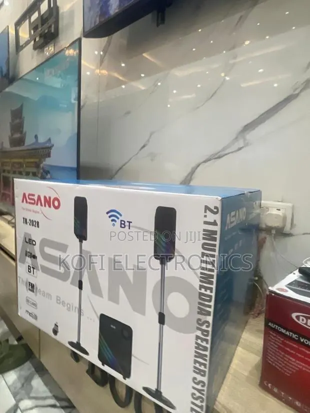 Vibrant Asano Bluetooth Floor Standing Speakers · Photo 1
