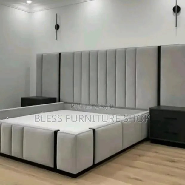 New Level Queen Size Bed Frame With Side Drawers · Photo 1