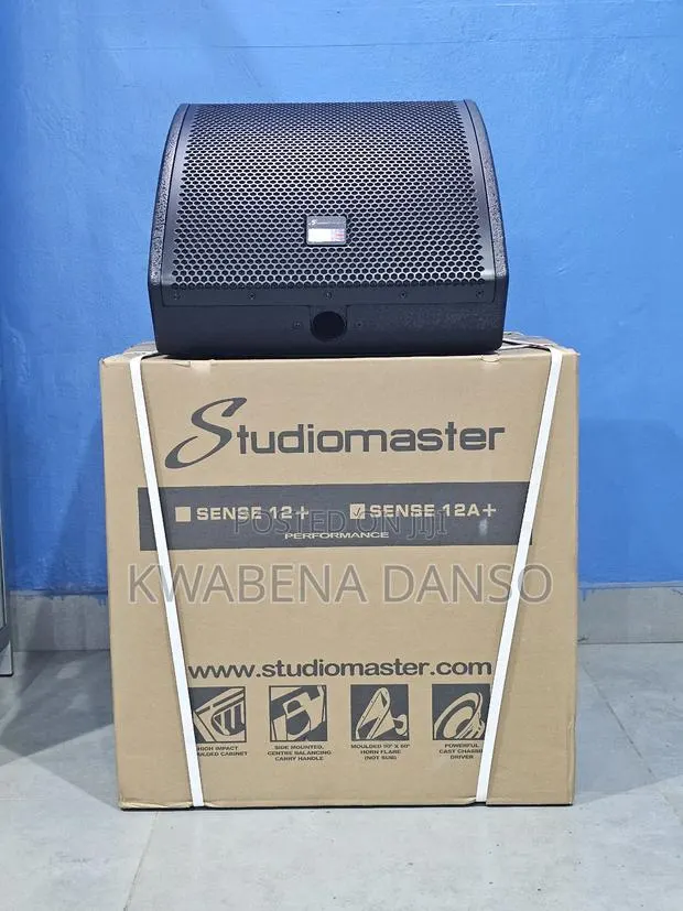 Studiomaster Sense 12a+ 12" 1200 Watts Active Monitor · Photo 1