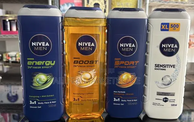 Nivea Men Shower Gels 500ml · Photo 1