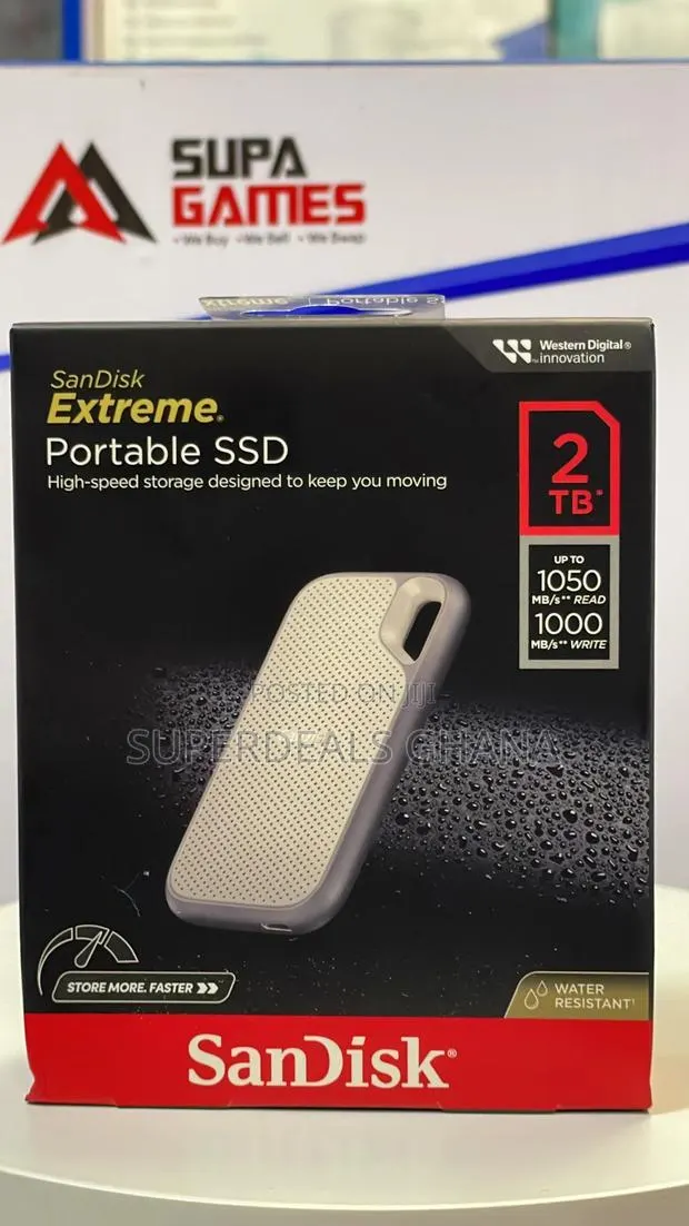 Sandisk Extreme Portable SSD 2tb/To · Photo 1