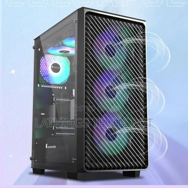 Foxcon Alphafox Pc Case With 4 Argb Fans · Photo 1