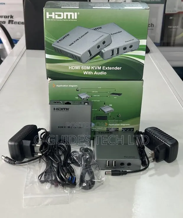 60m Hdmi KVM Extender With Audio, Hdmi 60m KVM Extender · Photo 1