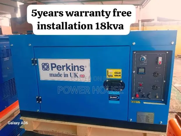 Rock Celesti Vault 18kva Generator 18kva Diesel Perkins · Photo 1