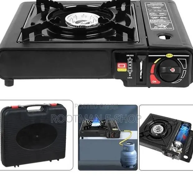 Combo Stove ( Buy 1 Get 2 Cans ) Can Use Home Cylinder · Photo 1