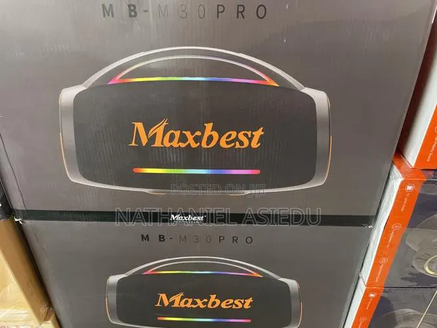 Maxbest M30 Pro Portable Bluetooth Speaker. · Photo 1