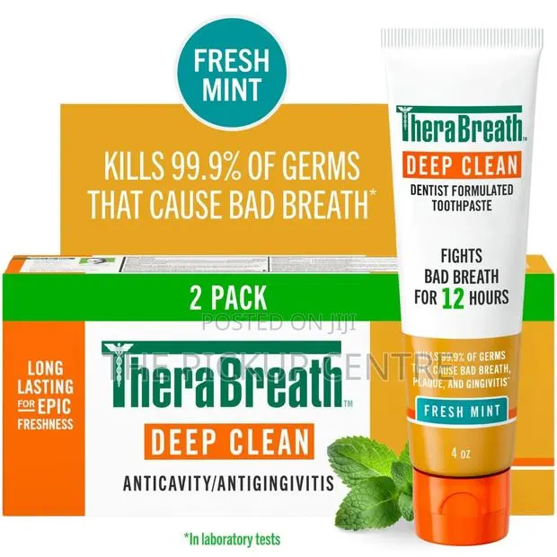 TheraBreath Fresh Breath Toothpaste (4 Oz / 113.5g) · Photo 1