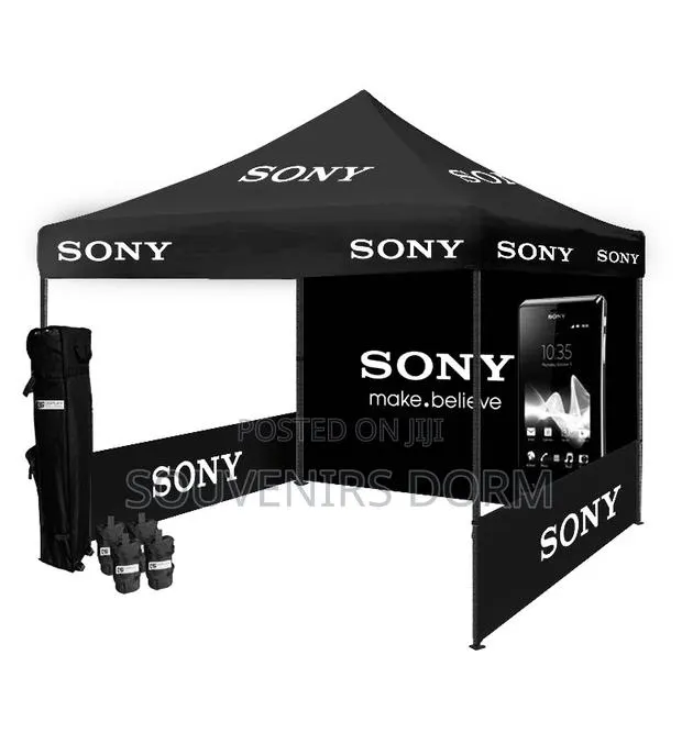 Branded Gazebo 10ft by 10ft Foldable Tent · Photo 1