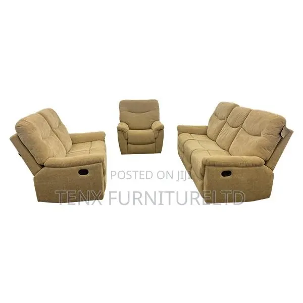 Recliner Sofa Set (3+2+1 )Manual Fabric · Photo 1