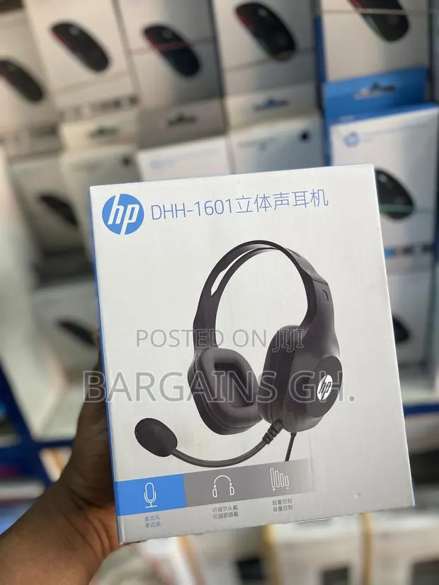 Hp DHH-1601 Headphone With Mic · Photo 1