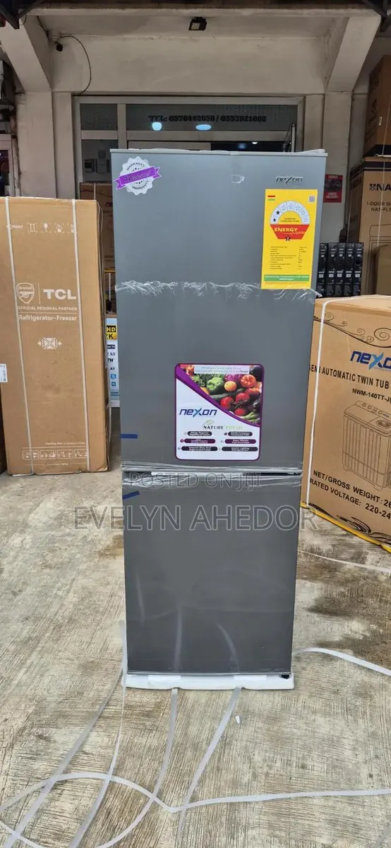 Quality Nexon Bottom Freezer Double Door Fridge for Sale · Photo 1