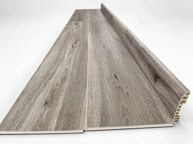 Dark Brown SPC Flooring · Photo 1