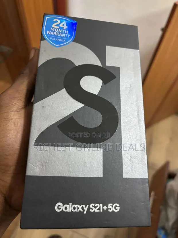 New Samsung Galaxy S21+ 5G 256 GB Black · Photo 1