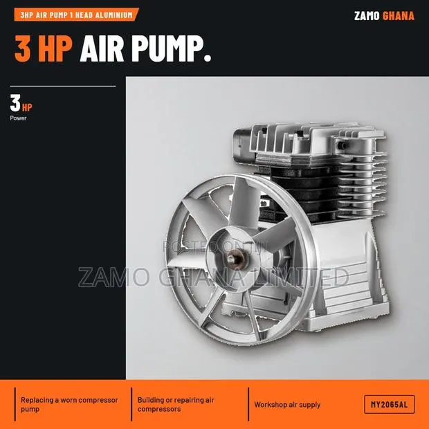 3Hp Air Pump 1 Head Aluminium - MY2065AL · Photo 1