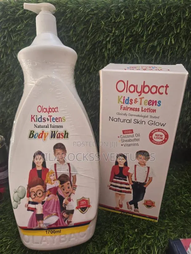 Olaybact Kids Teens Fairness Set. (Lotion Shower.) · Photo 1