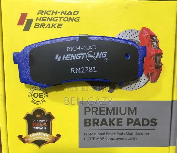 Toyota Land Cruiser Prado Brake Pads – Front & Rear · Photo 1