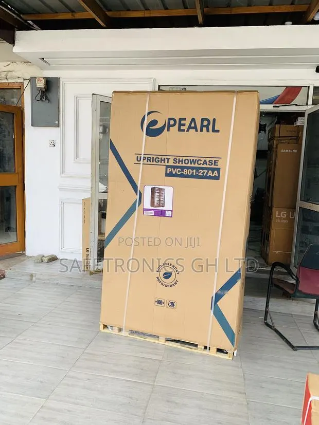 Just Order Pearl 690-L Double-Door PVC-801-27AA Glass Display Fridge · Photo 1