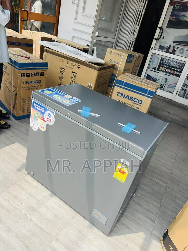 Exceptional Quality Nasco Single Door Freezer(Gray)