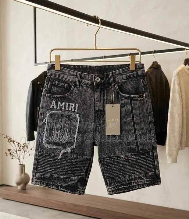 Distressed Denim Shorts Jeans for Men · Photo 2