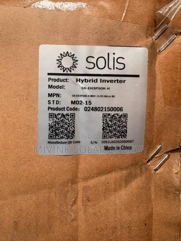 Solis 50kw High Voltage Inverter · Photo 1