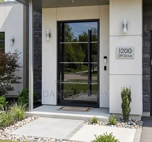 Pivot Security Doors. Aluminum Composite · Photo 1