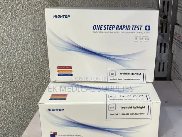 Typhoid Test Cassette · Photo 1