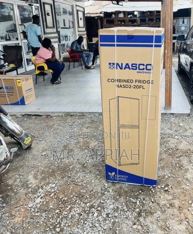 Unique Nasco 158l Double Door Refrigerator(Gray)158liter. · Photo 1