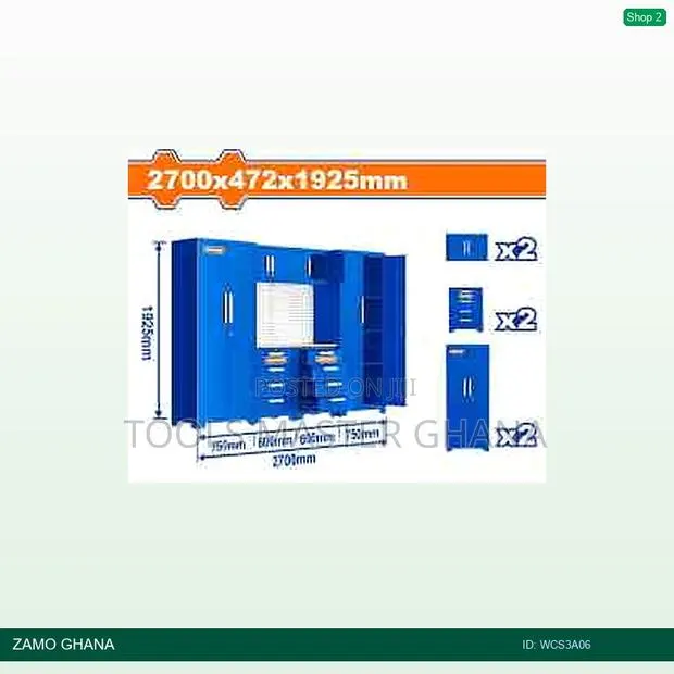 Heavy-Duty Modular Garage Cabinets - Wcs3a06 · Photo 1