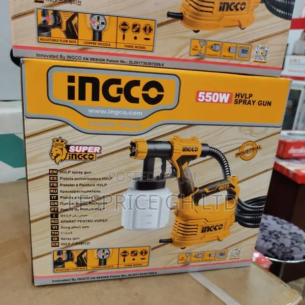 Long Lasting Original 550w Floor Based Spray Gun From Ingco · Photo 1