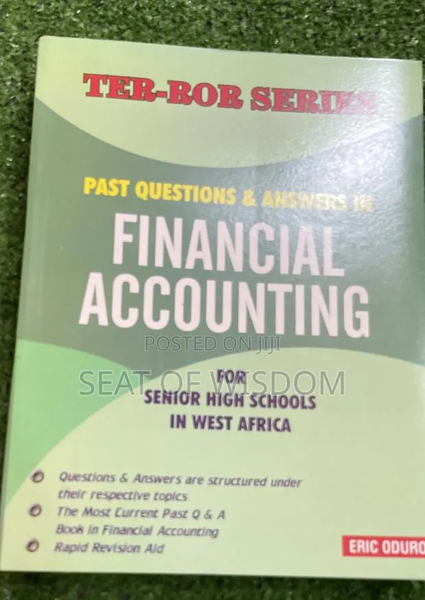 Ter-for Series Past Questions and Answers in Financial Accounting · Photo 1