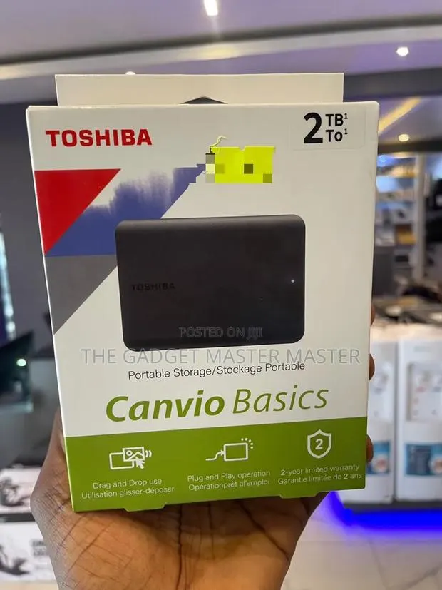 Toshiba Convio Basics Portable 2TB HDD · Photo 1
