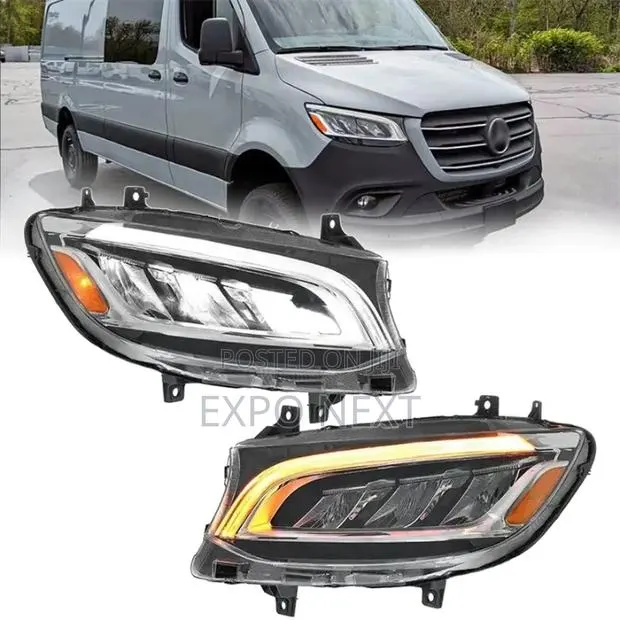 Led Headlights for Mercedes Benz Sprinter W907 2019 - 2023 · Photo 1