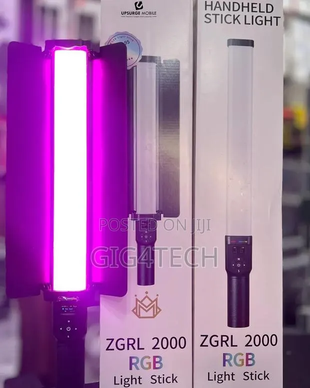 Handheld and Rechargeable RGB Tube Light Stick · Photo 1