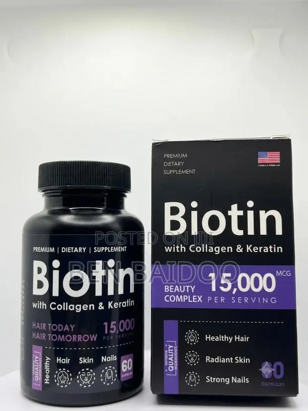 Biotin Supplement (Hair Regrowth Supplement) · Photo 1
