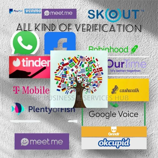 Us / Uk Number Verification SMS /Online (All Countries) · Photo 1