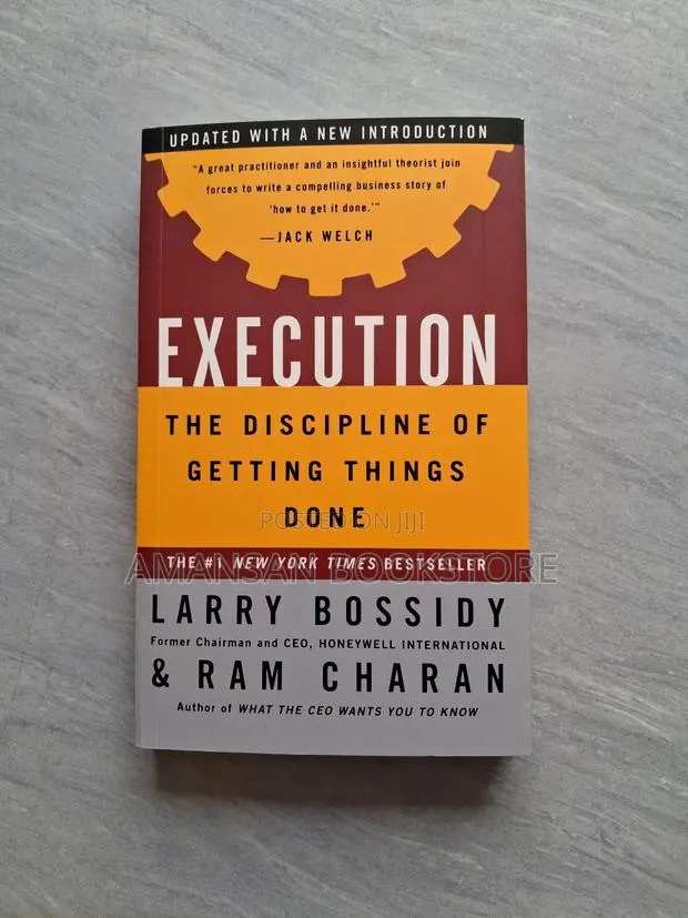 Execution: The Discipline of Getting Things Done · Photo 1