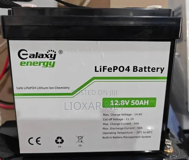 Solar Lithium Battery 12.8v 50ah Lifepo4 Battery · Photo 1