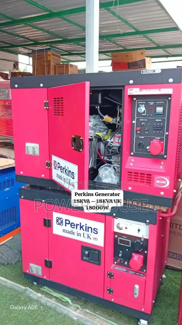 Robust Design Perkins 18kva Three Phase Diesel Generator Uk 18000w · Photo 1