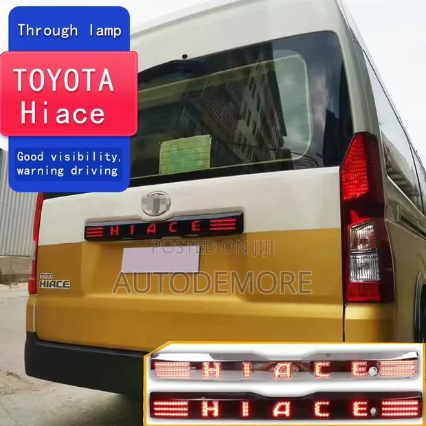 Toyota Hiace Truck Tailgate Molding Led Type · Photo 1
