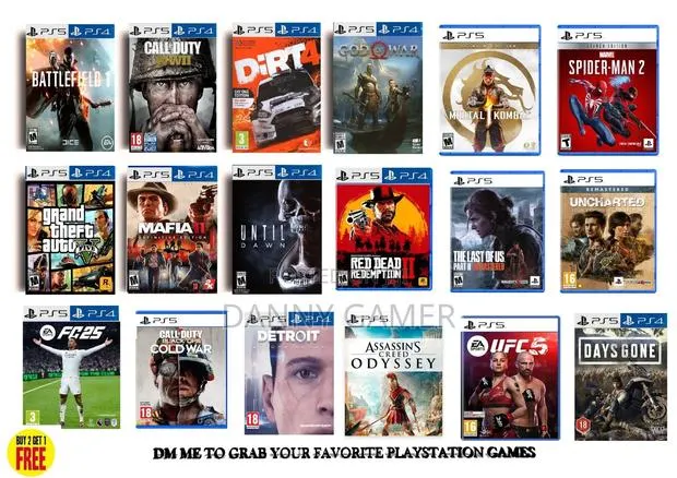 Play Station and Pc Games Available · Photo 1