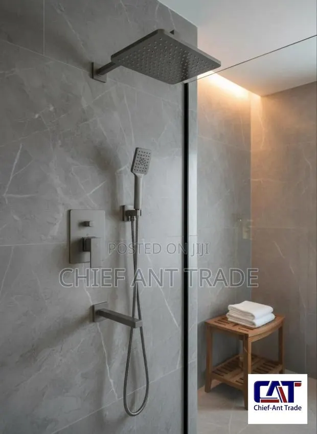 Concealed Shower. Wall Shower. Ash · Photo 1