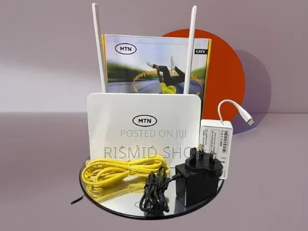 MTN Universal 4G LTE Router + Rechargeable Backup Battery · Photo 1
