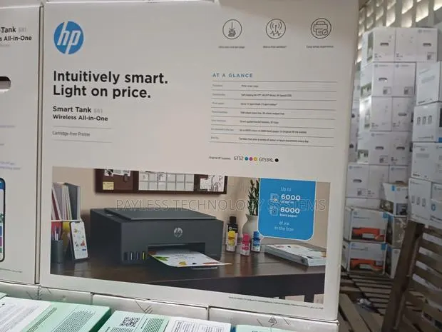 HP Smart Tank 581 Wireless Printer · Photo 3