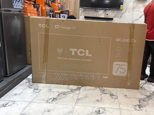 Order TCL 75 Inch Smart Screen Android Television(Black) · Photo 1