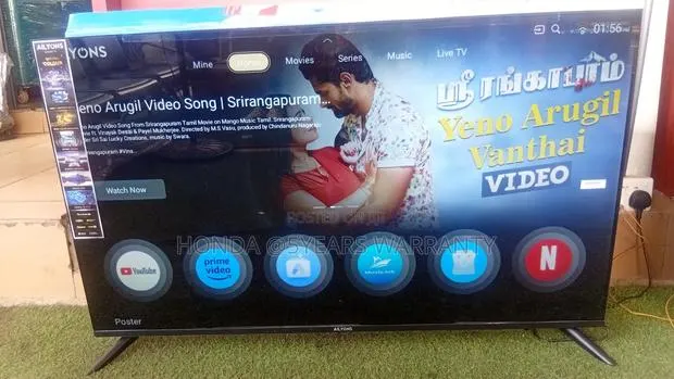 Big Screen AILYONS 50” Smart TV – Modern Affordable 50inches · Photo 1