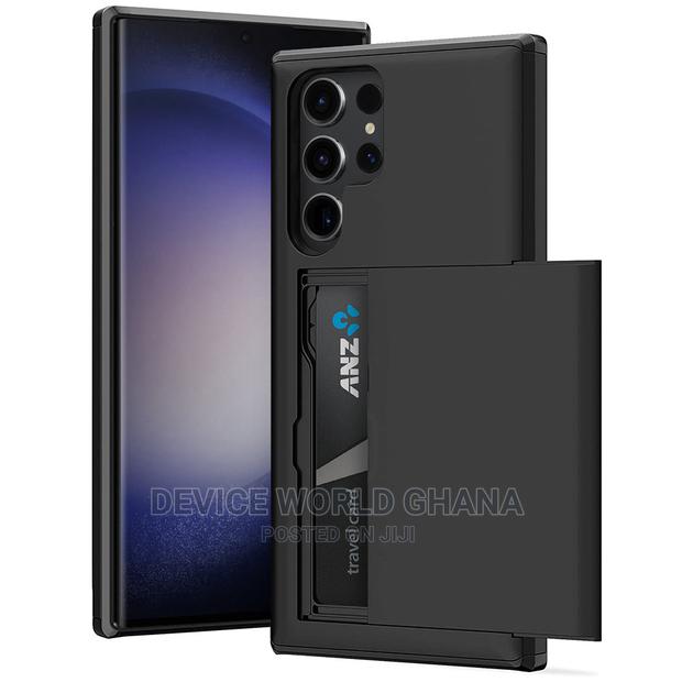 Armor Card Slid Case for Samsung S24ultra S23ultra S22ultra · Photo 1