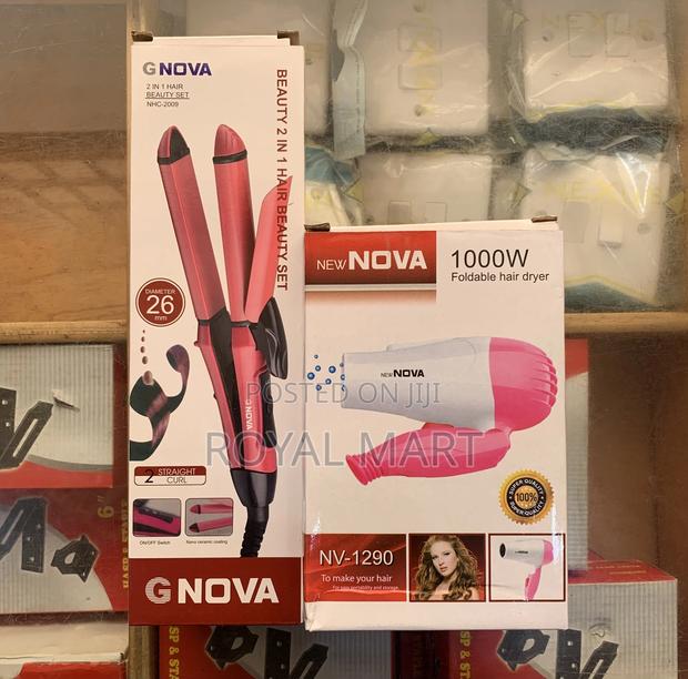 Nova Hand Blower And 2in1 Hair Straightener · Photo 1