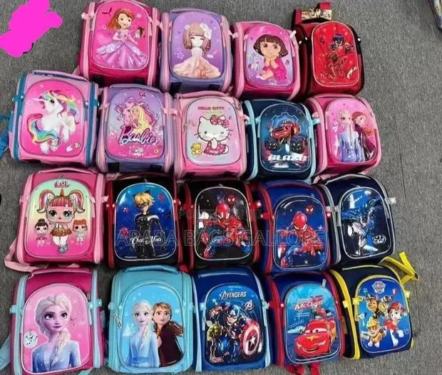 Quality Cartoon Box School Bag for Kids · Photo 1